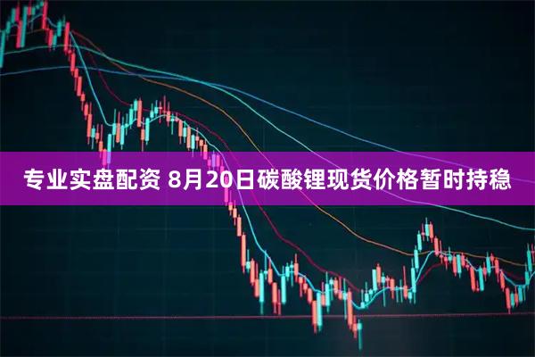 专业实盘配资 8月20日碳酸锂现货价格暂时持稳